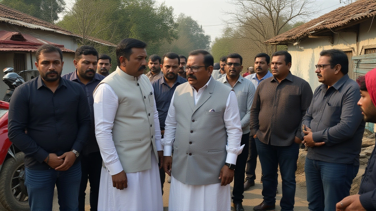 पत्रकार लक्ष्मी नारायण पांडेय के पिता का निधन, बगोदर विधायक नागेंद्र महतो शोक में पहुंचे